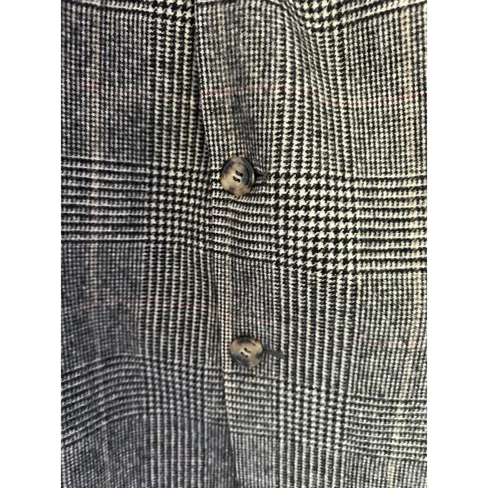 Vintage Brooks Brothers Plaid Camel Hair Sport Coat size 44 short